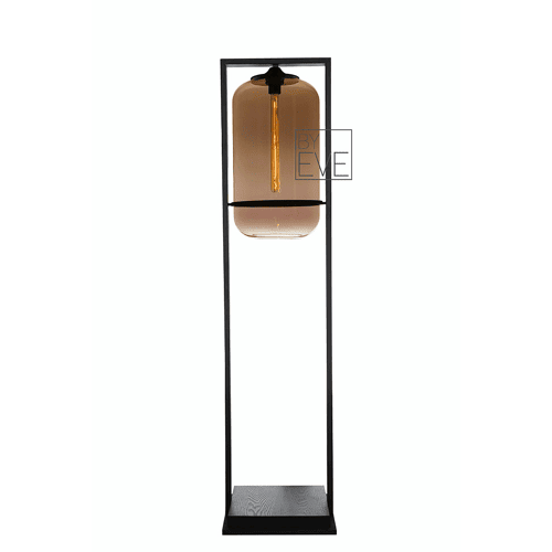 Floor Tube Wood 60 staanlamp
